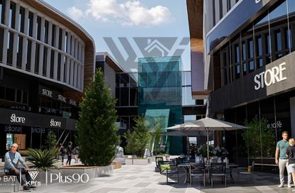 Retail - Studio - 1 Bathroom for sale in Plus 90 Mall - North Teseen St. - The 5th Settlement - New Cairo City - Cairo