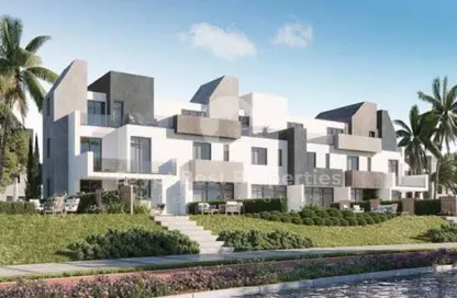 Twin House - 4 Bedrooms - 4 Bathrooms for sale in Rivers - New Zayed City - Sheikh Zayed City - Giza