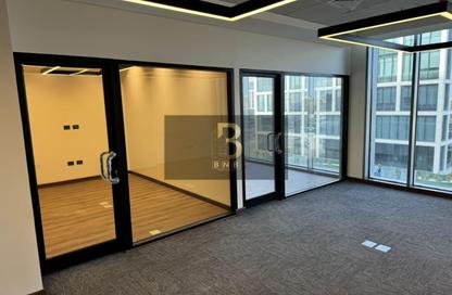 Office Space - Studio - 2 Bathrooms for rent in Cairo Festival City - North Investors Area - New Cairo City - Cairo