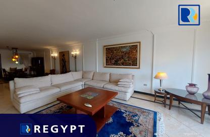 Apartment - 2 Bedrooms - 3 Bathrooms for rent in Mohamed Mazhar St. - Zamalek - Cairo