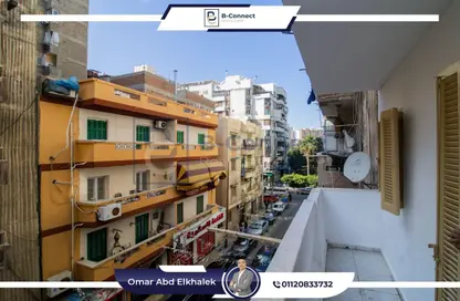 شقة - 3 غرف نوم - 2 حمامات للبيع في شارع عبد المنعم الانصاري - سموحة - حي شرق - الاسكندرية