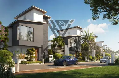 Apartment - 2 Bedrooms - 2 Bathrooms for sale in Creek Town - The 1st Settlement - New Cairo City - Cairo