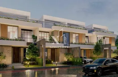 Townhouse - 3 Bedrooms - 3 Bathrooms for sale in Elora - New Zayed City - Sheikh Zayed City - Giza Townhouse - 3 Bedrooms - 3 Bathrooms for sale in Elora - New Zayed City - Sheikh Zayed City - Giza
