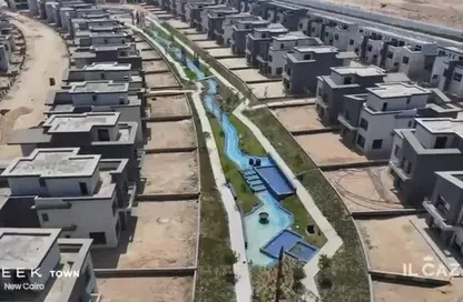 Villa - 3 Bedrooms - 3 Bathrooms for sale in Creek Town - The 1st Settlement - New Cairo City - Cairo