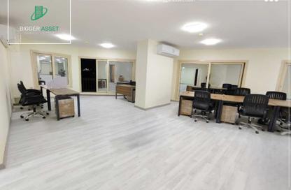 Office Space - Studio - 3 Bathrooms for rent in Al Laselky St. - El Laselky - New Maadi - Hay El Maadi - Cairo
