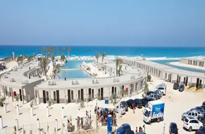 شاليه - 2 غرف نوم - 2 حمامات للبيع في هاسيندا وترز - قسم الضبعة - الساحل الشمالي
