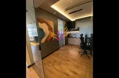 Office Space - Studio - 2 Bathrooms for rent in Arkan Plaza - 26th of July Corridor - Sheikh Zayed City - Giza
