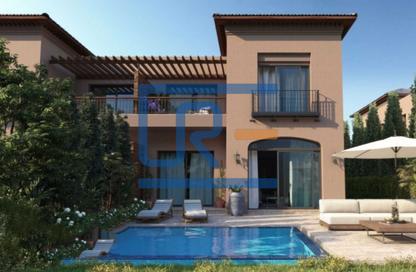Twin House - 4 Bedrooms - 4 Bathrooms for sale in Village West - Sheikh Zayed Compounds - Sheikh Zayed City - Giza