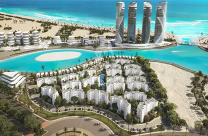 Chalet - 2 Bedrooms - 2 Bathrooms for sale in Palm Hills New Alamein - New Alamein City - Al Alamein - North Coast