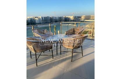 Penthouse - 4 Bedrooms - 6 Bathrooms for sale in Marassi - Sidi Abdel Rahman - North Coast