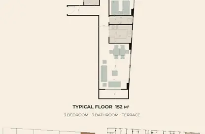 Apartment - 3 Bedrooms - 2 Bathrooms for sale in Eighth Sector - Zahraa El Maadi - Hay El Maadi - Cairo