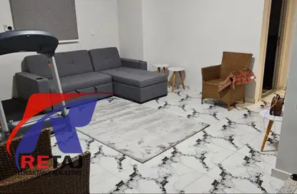 Apartment - 1 Bedroom - 1 Bathroom for rent in Mostafa Kamel Axis - The 1st Settlement - New Cairo City - Cairo