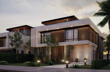 Townhouse - 3 Bedrooms - 3 Bathrooms for sale in West Woods - Fayoum Desert road - 6 October City - Giza