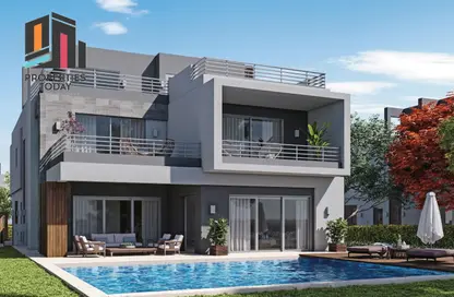 Villa - 4 Bedrooms - 4 Bathrooms for sale in Palm Hills October - Cairo Alexandria Desert Road - 6 October City - Giza