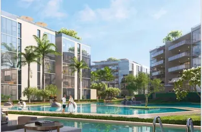 Apartment - 3 Bedrooms - 3 Bathrooms for sale in Swan Lake Residence - 5th Settlement Compounds - The 5th Settlement - New Cairo City - Cairo