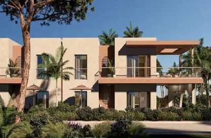 Chalet - 2 Bedrooms - 2 Bathrooms for sale in Ramla Lakeside - Qesm Ad Dabaah - North Coast