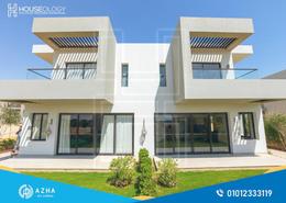 Twin House - 4 bedrooms - 5 bathrooms for للبيع in Azha - Al Ain Al Sokhna - Suez