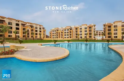 Apartment - 2 Bedrooms - 1 Bathroom for sale in Stone Residence - 5th Settlement Compounds - The 5th Settlement - New Cairo City - Cairo