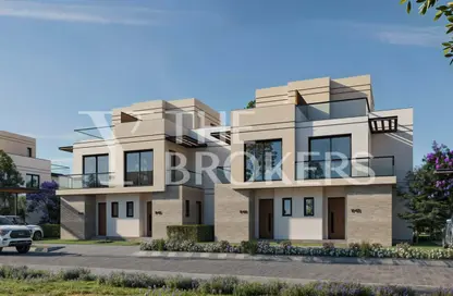 Apartment - 2 Bedrooms - 2 Bathrooms for sale in The brooks - El Katameya Compounds - El Katameya - New Cairo City - Cairo