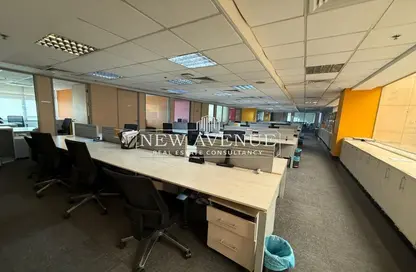 Full Floor - Studio - 4 Bathrooms for rent in Bank Center Street - South Teseen St. - The 5th Settlement - New Cairo City - Cairo
