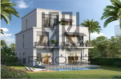 Villa - 4 Bedrooms - 2 Bathrooms for sale in Belle Vie - New Zayed City - Sheikh Zayed City - Giza