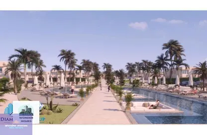 شاليه - 2 غرف نوم - 3 حمامات للبيع في هاسيندا ويست - راس الحكمة - الساحل الشمالي