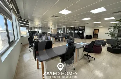 Office Space - Studio - 2 Bathrooms for rent in The Polygon - Sheikh Zayed Compounds - Sheikh Zayed City - Giza