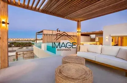 Chalet - 3 Bedrooms - 4 Bathrooms for sale in Hacienda West - Ras Al Hekma - North Coast