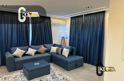 Apartment - 1 Bedroom - 1 Bathroom for rent in Ahmed Bin Hanbal St. - Rehab City First Phase - Al Rehab - New Cairo City - Cairo