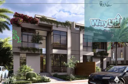 Twin House - 3 Bedrooms - 3 Bathrooms for sale in Saada Compound - New Cairo City - Cairo