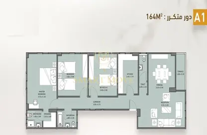 Apartment - 3 Bedrooms - 3 Bathrooms for sale in New Narges - New Cairo City - Cairo