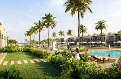 Hotel Apartment - 2 Bedrooms - 2 Bathrooms for sale in Marsa Baghush - Qesm Marsa Matrouh - North Coast