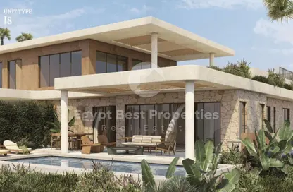 Chalet - 2 Bedrooms - 2 Bathrooms for sale in Ramla - Ras Al Hekma - North Coast Chalet - 2 Bedrooms - 2 Bathrooms for sale in Ramla - Ras Al Hekma - North Coast