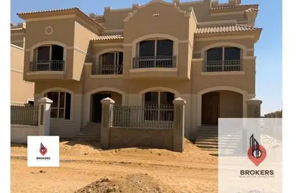 Twin House - 4 Bedrooms - 4 Bathrooms for sale in Al Patio 1 - North Investors Area - New Cairo City - Cairo