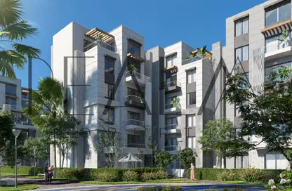 Apartment - 3 Bedrooms - 3 Bathrooms for sale in Mountain View October Park - 6th District - 6 October City - Giza
