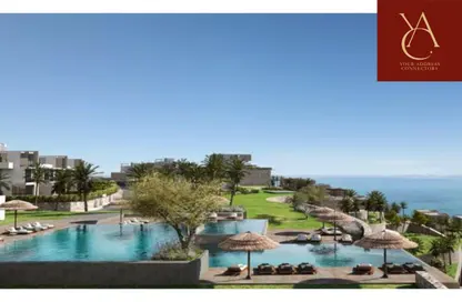 Chalet - 2 Bedrooms - 2 Bathrooms for sale in Lugano Al Galala - Al Ain Al Sokhna - Suez
