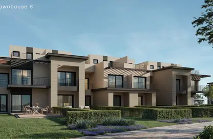 Townhouse - 3 Bedrooms - 3 Bathrooms for sale in Garden Lakes - 6 October Compounds - 6 October City - Giza