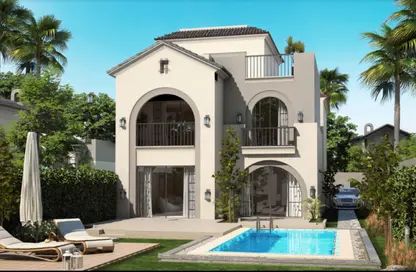Villa - 3 Bedrooms - 3 Bathrooms for sale in Sarai - Mostakbal City Compounds - Mostakbal City - Future City - Cairo