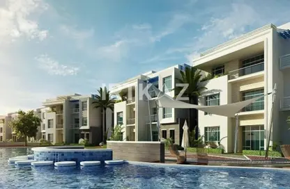 Chalet - 2 Bedrooms - 2 Bathrooms for sale in Sea View - Ras Al Hekma - North Coast Chalet - 2 Bedrooms - 2 Bathrooms for sale in Sea View - Ras Al Hekma - North Coast