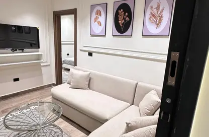 Apartment - 1 Bedroom - 1 Bathroom for rent in Abou El Houl - New Cairo City - Cairo