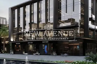 Office Space - Studio - 2 Bathrooms for sale in The Waterway View - 90 Street - The 5th Settlement - New Cairo City - Cairo