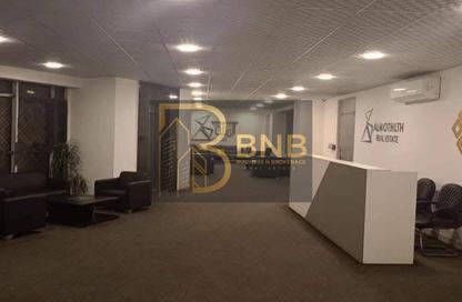 Office Space - Studio - 4 Bathrooms for rent in Bank Center Street - South Teseen St. - The 5th Settlement - New Cairo City - Cairo
