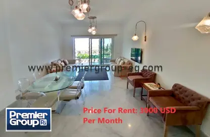 Apartment - 2 Bedrooms - 2 Bathrooms for rent in Katameya Heights - El Katameya Compounds - El Katameya - New Cairo City - Cairo