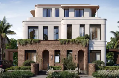 Apartment - 2 Bedrooms - 2 Bathrooms for sale in Crescent Walk - 5th Settlement Compounds - The 5th Settlement - New Cairo City - Cairo