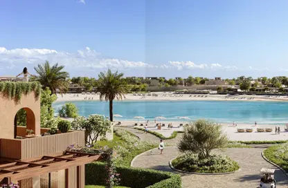Chalet - 2 Bedrooms - 3 Bathrooms for sale in Ramla Lakeside - Qesm Ad Dabaah - North Coast