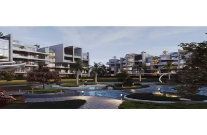 Apartment - 2 Bedrooms - 2 Bathrooms for sale in The Lark Residence - 5th Settlement Compounds - The 5th Settlement - New Cairo City - Cairo