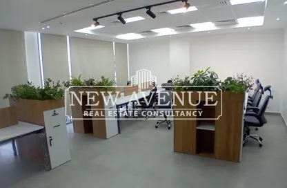Office Space - Studio - 1 Bathroom for rent in Cairo Festival City - North Investors Area - New Cairo City - Cairo