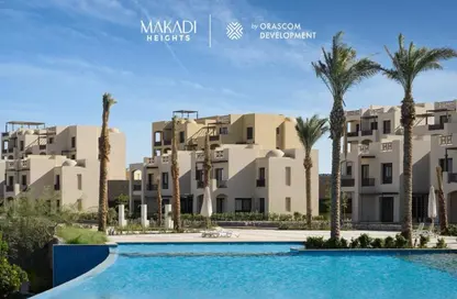 Chalet - 3 Bedrooms - 3 Bathrooms for sale in Makadi Orascom Resort - Makadi - Hurghada - Red Sea