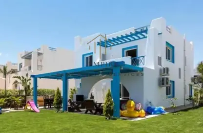 منزل مزدوج - 3 غرف نوم - 4 حمامات للبيع في سكالا ماونتن فيو راس الحكمة - منتجعات الساحل الشمالي - الساحل الشمالي