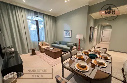 Apartment - 3 Bedrooms - 3 Bathrooms for rent in Sarayat Al Maadi - Hay El Maadi - Cairo